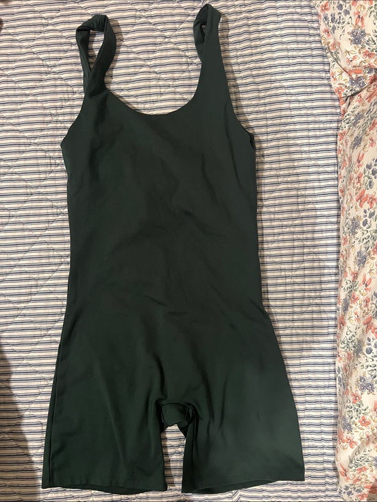 girlfriend collective Other - Girlfriend Collective Women’s Dark Green One-Piece workout set